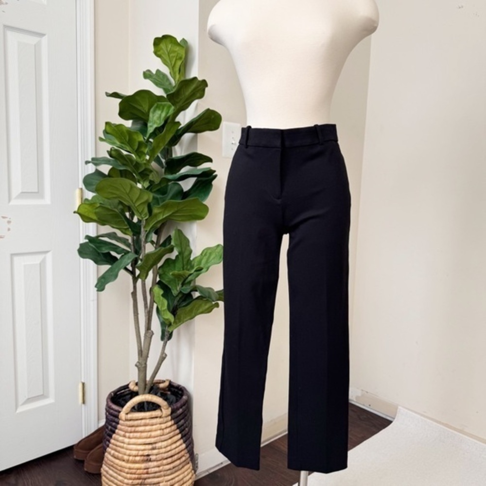 Black Straight Leg Pants